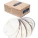 6 Pack Premium Bath Loofah Pads - 6 Inch 100% Natural Exfoliating Shower Sponge Scrubber Perfect for Men & Women Body Wash Luxurious Luffa Loofah Body Scrubber