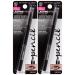 Maybelline New York Eyestudio Lasting Drama Waterproof Gel Pencil Makeup Sleek Onyx 2 Count