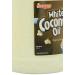 Snappy White Coconut Oil 1 Gallon - Pure & Versatile Cooking Oil - Buy Online on SooperMarket.com