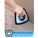 Gobeigo Pet Hair Remover for Couch/Car Detailing - Mini Dog & Cat Fur Removal Brush in Blue - Ideal for Auto Detailers & House Cleaners - Works on Fabric, Furniture, Couches, and Carpets - Buy Online on SooperMarket.com