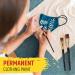 Jacquard Fabric Paint Set - 8 Colors, 2.25oz Bottles, Permanent All-Surface Paint with Brushes - Buy Online on SooperMarket.com