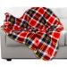 Petmaker Waterproof Pet Blanket 50x60 - Reversible Plaid Throw for Couch, Car, Bed - Large Red Dog and Cat Blanket - Buy Online on SooperMarket.com