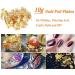Gold Leaf Gilding Resin Flakes 3 Bottles Metallic Foil 15g - Craft Supplies for Painting, Crafts, Slime, and Resin Jewelry Making - Gold, Silver, Copper Colors - Buy Online on SooperMarket.com