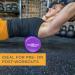 Maximo Fitness Fascia Roll - Medium Hard Massage Roller for Spine Back Legs & Arms (45x15 cm) - Ideal for Yoga Pilates & Post-Sport Recovery - Purple - Buy Online on SooperMarket.com