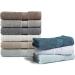 Platinum 18-Piece Bath Towel Set | 600 GSM Absorbent Hotel Towels for Bathroom Daily Use - Buy Online on SooperMarket.com