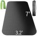 Large Exercise Mat 7'x3.2' ,Exercise Equipment Mat,Treadmill Mat, Exercise Bike Mat, Workout Mats for Home Gym Mats Gym Flooring Rubber Workout Mat Fitness Mat Large Yoga Mat Cardio Mat for Weightlifting, Jump Rope, Non-slipping 3.2-Feet x 7-Feet