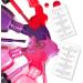 Manicure Aftercare Instruction Cards | 50pk | Business Card Size Nail Salon Handout for Nail Care after Manicure or Pedicure matches loyalty Marble and Mauve Design How to protect your manicure cards - Buy Online on SooperMarket.com