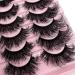 TIKILEY 06 Fluffy Mink Lashes - 20MM Dramatic D Curly Cat Eye 3D Mink Lashes - Natural False Eyelashes Pack - Buy Online on SooperMarket.com