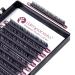 Easy Fan Lashes self-fanning volume eyelashes D Curl 0.07mm for eyelash extension from Wimpanista Length (12mm)