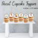 24 Fun Fair Carnival Theme Edible Cupcake Toppers - Stand Up Disc Wafer Cake Decorations - Buy Online on SooperMarket.com
