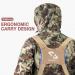 Golkcurx Adjustable Binocular Harness Chest Pack - Waterproof for Hiking & Hunting | Khaki - Buy Online on SooperMarket.com