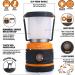 Rechargeable LED Camping Lantern | 1800LM, 4 Light Modes, 4400mAh Power Bank | Waterproof Lantern Flashlight for Emergency, Power Outages | USB Cable Included - Buy Online on SooperMarket.com