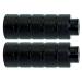 Novatec Steel Pegs for 3/8 inch axles, Black