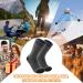 Welwoos 3 Pairs ThermoSocks for Men | Warm Thick Winter Ski Socks | Breathable Outdoor Socks 36-42 | Blue Gray Stripes - Buy Online on SooperMarket.com