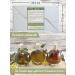 Direct & Friendly Gift Set: 3 Decorative Organic Olive Oil Bottles - Naturally Cloudy Chili & Oregano (3x200ml) - Perfect International Gift - Buy Online on SooperMarket.com