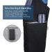 Pacearth Large Yoga Mat Bag - 40 x 15 Reversible Two-Tone Tote for Most Size Mats, Black - Buy Online on SooperMarket.com