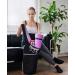 Zenifit Yoga Mat Bag - Long Tote with Pockets | Holds More Yoga Accessories | Cute & Stylish Mat Holder | Bonus Mat Strap Elastics | Practical Carriers for Women | Black & Lavender Purple - Buy Online on SooperMarket.com