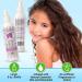 TotLogic Kids & Toddler Detangler Hair Spray, Lavender 8 oz - Natural Leave In Conditioner with Essential Oils - Buy Online on SooperMarket.com