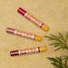 Burt's Bees Kissable Color Holiday Gift Set - 3 Lip Shimmers in Gift Box | Warm Collection - Peony Fig & Rhubarb - International Shipping Available - Buy Online on SooperMarket.com