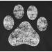 Shirtracer T-Shirt for Men - Perfect Gift for Dog Owners - High Five Dog Paw Design - Available in Large 3XL Sizes - Buy Online on SooperMarket.com