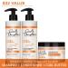 Carol's Daughter Coco Creme Curly Hair Gift Set with Sulfate-Free Shampoo, Conditioner, and Hair Butter - Coconut Oil and Mango Butter for Very Dry Curls - Buy Online on SooperMarket.com