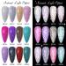 MEET ACROSS Reflective Glitter Gel Polish Set - Sparkly Shiny Disco DJ Nail Varnish - 12PCS 8ML Soak Off UV LED Gel - Buy Online on SooperMarket.com