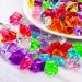 Premium Multicolored Fake Crushed Ice Rock Gems - 180-190pcs | Acrylic Ice Crystals for Kids Toy, Wedding Decor, Crafts - Buy Online on SooperMarket.com