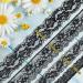 4 Rolls Vintage Floral Lace Ribbon 24 Yards - Wide Black Tulle Trim for DIY Crafts & Sewing - Buy Online on SooperMarket.com