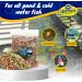 HERONS Pond Sticks Mix Ultralight 15L - Koi & Goldfish Food - Complete Feed for Pond Fish - Buy Online on SooperMarket.com