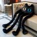 vitegaw Long Cat Plush Pillow 39" Cute Black Cat Stuffed Animals Kawaii Soft Plushies Big Plush Toys Gift for Girlfriend Kids Large 39inch Black - Buy Online on SooperMarket.com