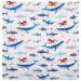 Stephen Joseph Shark Muslin Lovie with Teether - Soft and Comfortable for Babies - Buy Online on SooperMarket.com