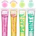 Expressions 12pc Clear Lip Gloss Pack | Hydrating Lip Oils with Vitamin E & Essential Oils | Flavored Tinted Lip Moisturizer - International Shipping - Buy Online on SooperMarket.com