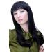 Buy WIG ME UP 3114-2 Black Gothic Wig with Cute Cheeky Bangs - Long & Stylish International Shipping Available - Buy Online on SooperMarket.com
