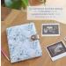 Love My Baby Mother Pass Cover | Document Bag for German Mother Pass | U-Booklet Organizer with Magnetic Lock & 7 Subjects | Eucalyptus (White-Mint) - Buy Online on SooperMarket.com