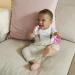 Matchstick Monkey Antimicrobial Teething Starter Set - Pink Monkey Set for Babies 3 Months+ | Includes Flat Face Teether, Animal Teether, and Finger Toothbrushes - Buy Online on SooperMarket.com