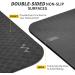 CAMBIVO Extra Wide Yoga Mat 72x32 1/4 - Eco-Friendly SGS Certified Large TPE Mat for Yoga, Pilates, Workout - Dark Black - Buy Online on SooperMarket.com