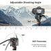 Cayer CF34 Carbon Fiber 71 Video Monopod Kit with Fluid Head and Folding Base - DSLR & Camcorder Telescopic Monopod Set - Buy Online on SooperMarket.com