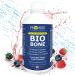 Promise Bio Bone 600ml - Complete Bone Care Formula- Strong Bones and Teeth- Liquid Collagen Calcium Magnesium Vitamin D3 Zinc Boron Silicon- Bone Support Supplement -Tropical Berry Flavor