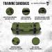 Gymreapers Strength Training Sandbags - Heavy Duty Workout Equipment for Home & Cross Training | Military Conditioning Exercises - OD Green (50-125 lbs) - Buy Online on SooperMarket.com