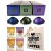 Nespresso Vertuo Coffee Capsules Intense Espresso Selection - Altissio Diavolitto Il Caff - 3 Boxes (30 Pods) Bundled with Border Biscuits & Giftable Tote Bag