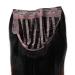 Buy WIG ME UP BR18709-1T30 Half Wig Clip-In Hairpiece | Long Straight Ombre Black Copper Brown Hair Extensions - International Shipping Available - Buy Online on SooperMarket.com
