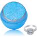 Blue Geode Bath Bomb with Size 8 Ring Inside | Extra Large 10 oz | Made in USA - Buy Online on SooperMarket.com