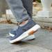 OrthoComfoot Men's Slip On Loafers with Arch Support - Canvas Boat Shoes for Extra Cushioning and Pain Relief - Vintage Flat Walking Shoes 11 W - Denim - Buy Online on SooperMarket.com