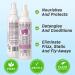 TotLogic Kids & Toddler Detangler Hair Spray, Lavender 8 oz - Natural Leave In Conditioner with Essential Oils - Buy Online on SooperMarket.com