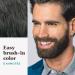 Just For Men Mustache & Beard Dye - Deep Dark Brown M-46 (Pack of 3) with Biotin, Aloe, and Coconut Oil for Healthy Facial Hair - Buy Online on SooperMarket.com