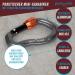 Pamindo Mini Carabiner Set - Screw Cap Aluminum Key Ring Hooks (2x Anthracite) for Outdoor & Travel - Buy Online on SooperMarket.com