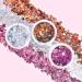 Body Glitter SUPGIFT 130g Holographic Chunky Cosmetic Chameleon Sequins - 15 Colors for Makeup, Hair, Nail Art, Slime, Craft, Resin - Includes Brush and 5 Spoons - Buy Online on SooperMarket.com