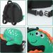 Dinosaur Toddler Backpack with Anti-Lost Leash for 1.5-3 Years Kids - Safety Harness for Girls and Boys (Black) - Buy Online on SooperMarket.com