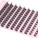 Focipeysa Wispy Cluster Lashes 120pcs | D Curl Fluffy Individual Lashes 8-16mm | Natural Look DIY Eyelash Extensions - Buy Online on SooperMarket.com