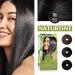 1 Box Permanent Hair Color in 1N Ebony Black - Long-Lasting Formula - Buy Online on SooperMarket.com